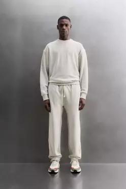 [국내매장] ZARA 남성 크루넥 릴렉스핏 스웨트셔츠 - 그레이 4092/333/803 549810