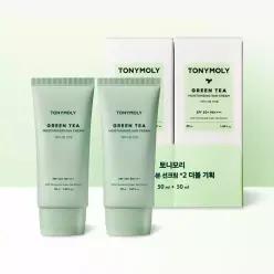 [2개] 그린티 수분 선크림 50ml