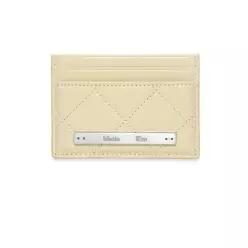 MATIN KIM PUFF QUILT CARD WALLET IN BUTTER 7179135 MK2600WL006VBT