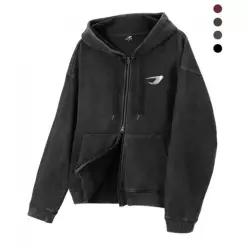 드릭스 DRIX TPU 메탈 심볼 피그먼트 후드 집업_4color DRFJK01 3736979