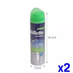 면도 쉐이빙 젤 센서티브 200ML x2개 면도거품 면도젤