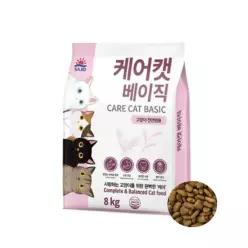 케어캣 베이직 전연령용 고양이사료 8kg