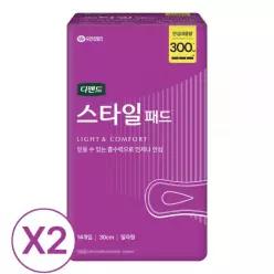 디펜드 스타일 패드 여성용 성인용 안심 대용량 14매 3팩