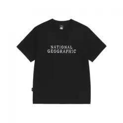 매장정품 NATIONALGEOGRAPHIC N265UTS920 디 빅로고 반팔 티셔츠 BLACK N265UTS920099-1 199570