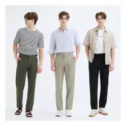 Bensimon 벤시몽 남성 시그니처 퍼펙트핏 쿨팬츠 3종세트 374504