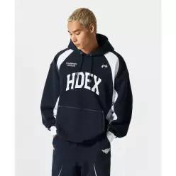 HDEX 에이치텍스 사이드 컬러 블럭 후디 (Navy)386176