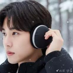 [콩심팥심]방한 패딩 보온 귀마개 야외용방한귀마개 겨울귀덮개
