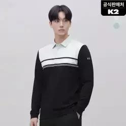 [K2] 남성 BOOST 선염 긴팔 폴로 티셔츠_KMP24283