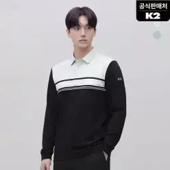 [K2] 남성 BOOST 선염 긴팔 폴로 티셔츠_KMP24283