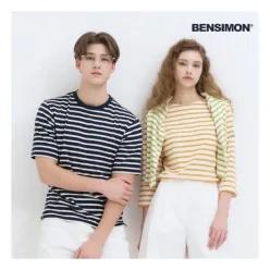 Bensimon 벤시몽 남녀 클래식 스트라이프 티셔츠 8종 택일 374421