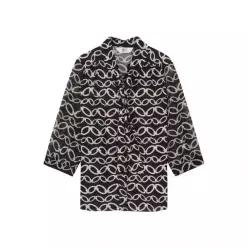 베스띠벨리 체인패턴 리본타이 7부 블라우스 BJBAH2405 850766