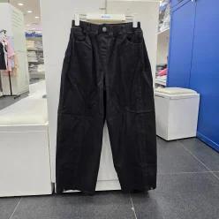 [에꼴리에]에꼴리에 사이드폴딩스냅벌룬면바지 25C5252_SC