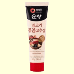 청정원 순창 쇠고기 볶음고추장 60g 10개 튜브고추장