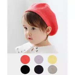 매장정품 BABYBLEE A17608 면꼭지 베레모
