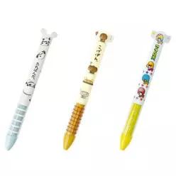 산엑스 타래판다 아프로켄 코게빵 캐릭터 2색 볼펜 0.7mm 필기구 귀달린