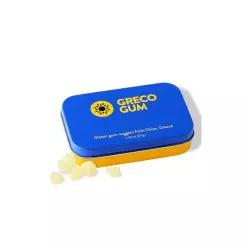 Greco Gum 매스틱 검 너겟 - 키오스 마스티하, 파인맛, 틴 1개(45.08g) 449612
