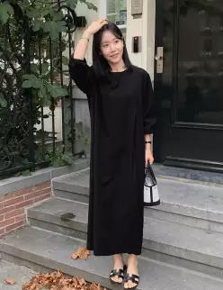 MADE 런던모던 플리츠 롱 원피스 (one color)