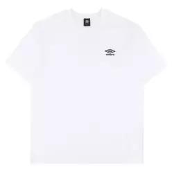 엄브로 에센셜 스몰로고 반팔 티셔츠 UR123CRS19WHT
