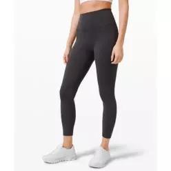 LULULEMON 원더 트레인 하이라이즈 타이츠 24inch *아시아 핏 GGRE 5738015 LW5CUDA-0302