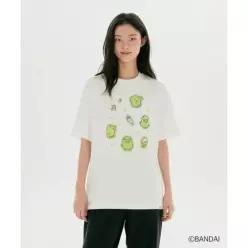 SPAO 다마고치 반팔 티셔츠그린 SPRLG37U06