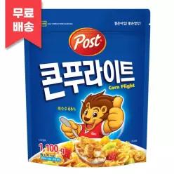 조은하우스 동서 포스트 콘푸라이트 1.1kg :대용량 시리얼 968706
