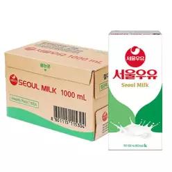 서울우유 멸균우유 1L x 10개 ( 1000ml x 10개 )