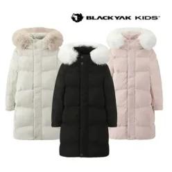 [롯데백화점]블랙야크 키즈 25년 FW신상 남여공용 롱패딩 O스노우롱다운자켓 1BKPAWU905-NW