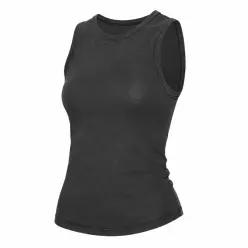 ENTIRE STUDIOS (U) 시어 탱크탑 워시드 블랙 SHEER TANK WASHED BLACK