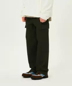 코닥 웜코튼 세미오버 스트레이트 이지 팬츠 BLACK K5423EPT91BLK 5574626