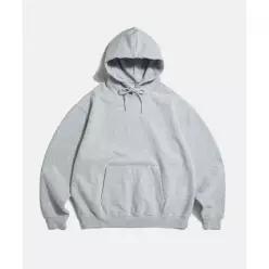 에스피오나지 ESPIONAGE Standard Logo Heavyweight Hoodie Grey 20211005-10 127490