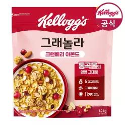 시리얼 크랜베리 아몬드 그래놀라 1200g