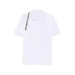 Alexander McQueen harness detail polo shirt 12065222394120 TP724443078