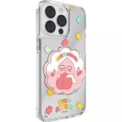 카카오프렌즈 스윗 어피치 에폭시 미러 케이스 iPhone SE3/SE2/8/7 체리복숭아