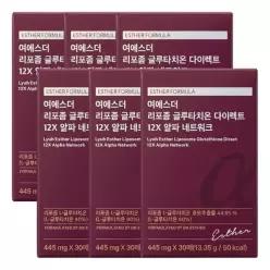 여에스더 리포좀 글루타치온 다이렉트 12X 알파 네트워크 445mgX30매X6개