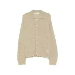 아워레가시 Evening fuzzy alpaca polo shirt 12065235599624 TP724443164