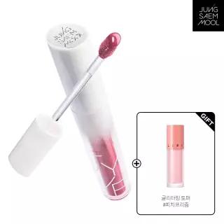 NEW 정샘물 립프레션 글로이 틴트 (+ 글리터링 토퍼 #피치프리즘)
