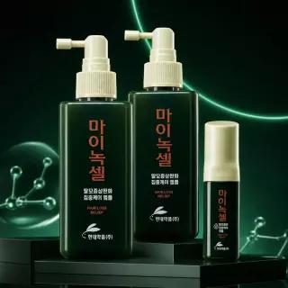 [단독구성/듀얼케어부스터] 현대약품 마이녹셀 인텐시브 스칼프 탈모 앰플 60ml 1개+앰플토닉 200ml 2개