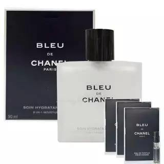 샤넬 블루 드 샤넬 애프터 쉐이브 모이스춰라이저(에멀전) 90ml+블루오드퍼품1.5ml3개
