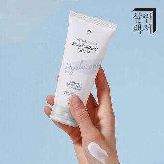 살림백서 세라 히알루론산 수분크림 100ml X 2개 진정 보습 세라마이드 저자극 수딩크림 수분젤 촉촉한