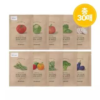 [스킨푸드][25+5매]수비드 마스크팩10종 (교차선택)