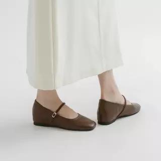 SOVO 엔지아 히든 웨지 메리제인 미들힐 4cm