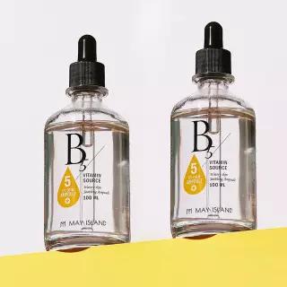 [1.+1] 메이아일랜드 B5비타민 소스 수분탄력 저자극 에센스앰플 100ml (총2개) +팩3매 증.정