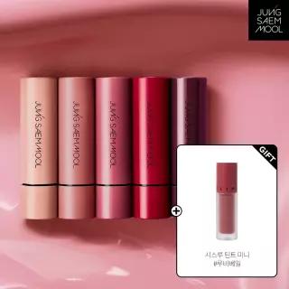 정샘물 뉴클래식 샤인 립스틱 5Color (+ 시스루틴트 미니 #루비베일)