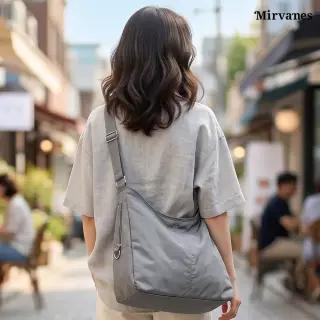 미르바네스 나일론 숄더백 데일리 호보백 489
