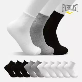 에버라스트 발편한 여성 단목 중목 양말 10켤레
