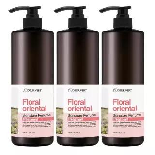2 +1로더베르 퍼퓸 대용량 트리트먼트 플로럴오리엔탈 1L 3개