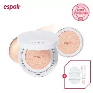 에스쁘아 NEW 실크 스킨 레이어 쿠션 (본품+리필+퍼프 2매+선크림 20ml)
