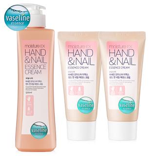 바세린 고보습 핸드크림 /500ml 1개+60ml 2개