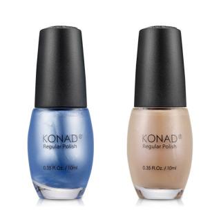 매니큐어 R59 스카이 블루 / R60 베이지 브라운 10ml 손톱보호 네일 폴리쉬