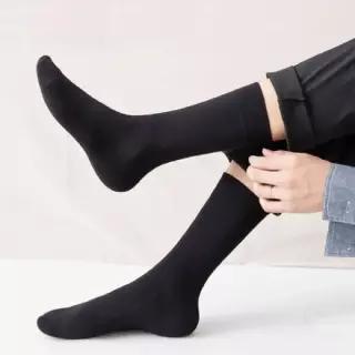 클래식 남성 무지 중목 양말 10켤레